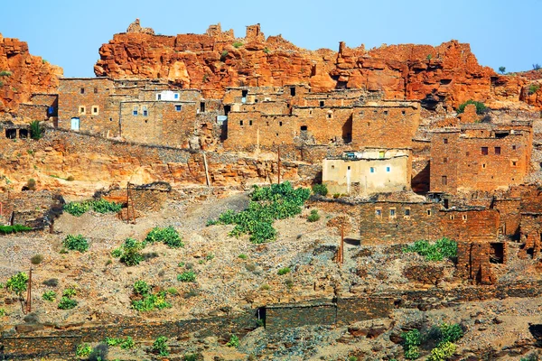 Villaggio marocchino in Antiatlas Mountains, Africa — Foto Stock