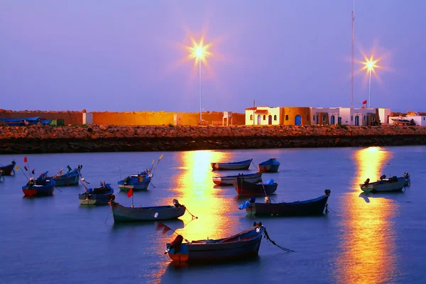 Asilah Harbor, Marocco, Africa — Foto Stock