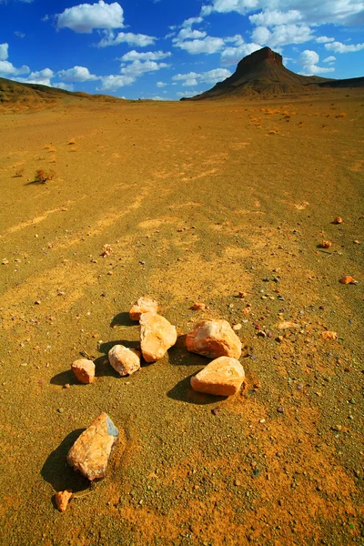 Paisaje del desierto en las montañas del Atlas Medio, Marruecos, África —  Fotos de Stock