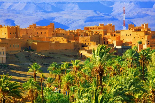 Pueblo en Marruecos, norte de África — Foto de Stock