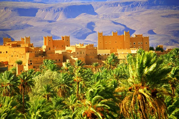 Dorf in Marokko, Nordafrika — Stockfoto