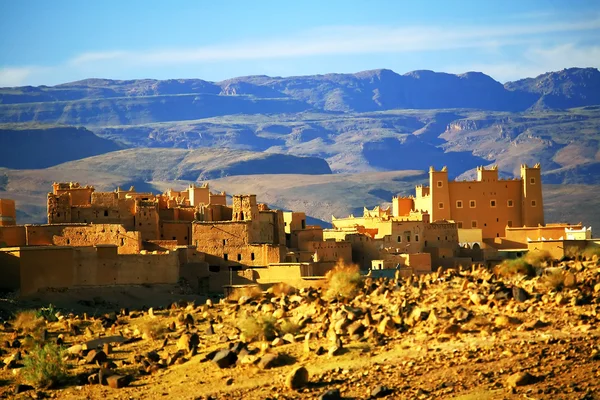 Pueblo en Marruecos, norte de África —  Fotos de Stock