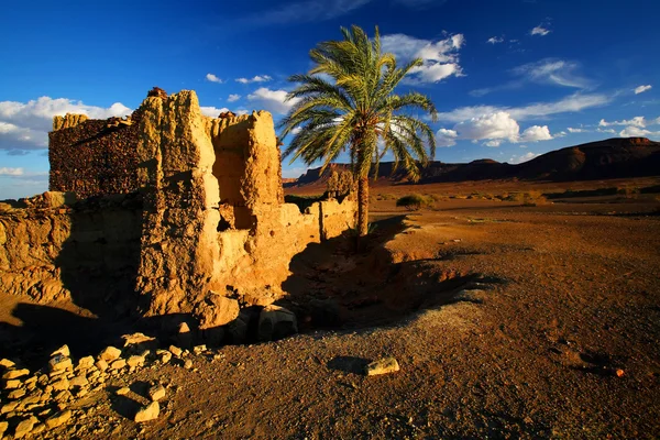 Sunset in Atlas Mountains, Africa — Stock Photo, Image