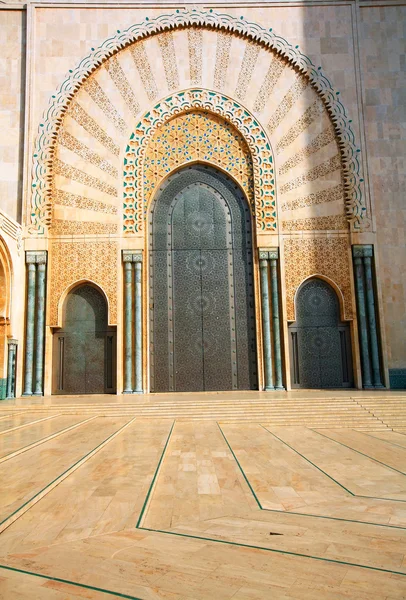Mezquita Hassan II, Casablanca, Marruecos, África —  Fotos de Stock