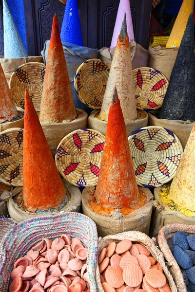Loja de especiarias em Marrocos, África — Fotografia de Stock