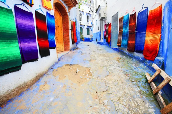 Architectural detail in Chefchaouen, Morocco — Stock Photo, Image