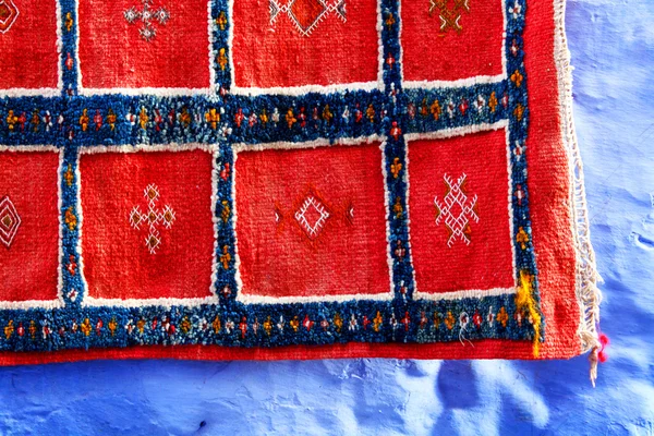 Detalhe arquitetônico marroquino em Chefchaouen — Fotografia de Stock