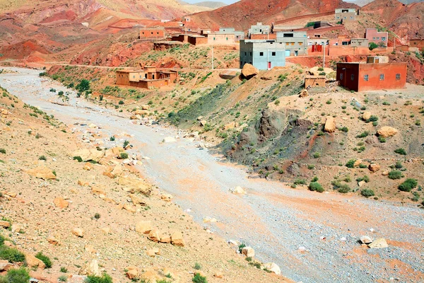 Kasbah στην κοιλάδα dades, Μαρόκο, Αφρική — Φωτογραφία Αρχείου