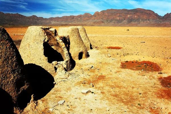 摩洛哥 kasbah 中间阿特拉斯山脉，在摩洛哥，非洲 — 图库照片