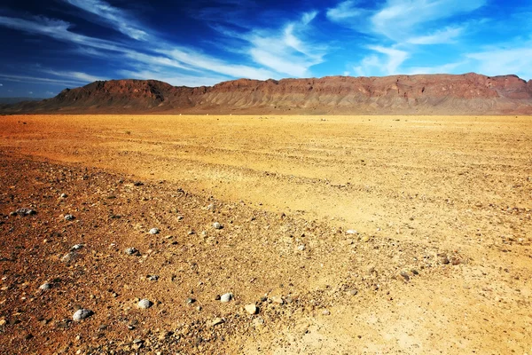 砂漠の風景、中東アトラス山脈、モロッコ、アフリカ — ストック写真