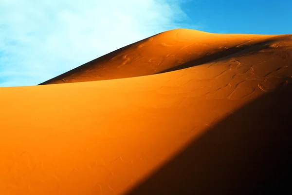 Fondo de dunas del desierto marroquí — Foto de Stock