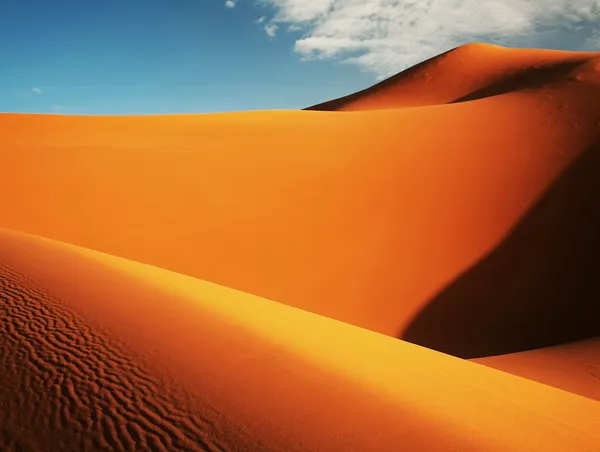 Dune del deserto marocchino sfondo — Foto Stock