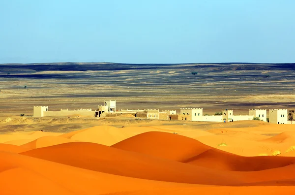 Sahara woestijn landschap — Stockfoto