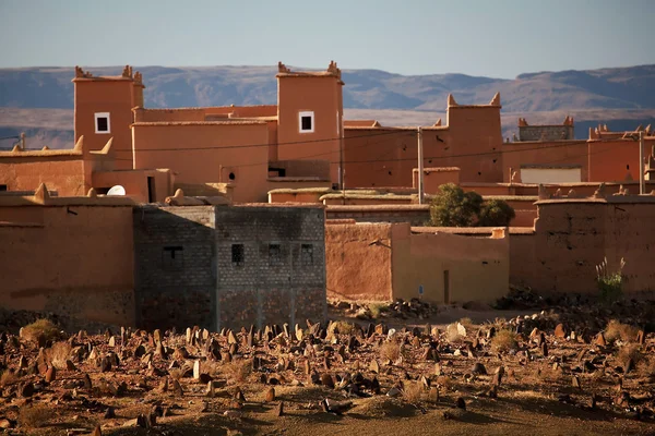 Marokkaanse kasbah, Afrika — Stockfoto
