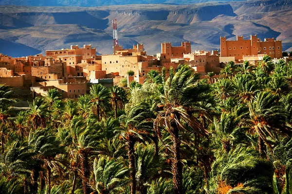 Marokkanische Kasbah, Afrika — Stockfoto