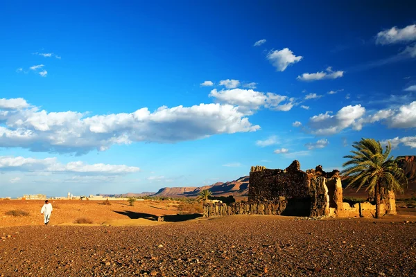 Ruinas marroquíes de la kasbah, África — Foto de Stock