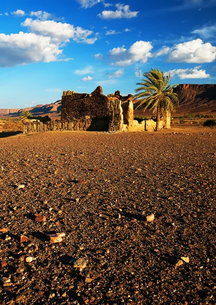 摩洛哥 kasbah 废墟非洲 — 图库照片