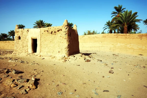 Marockanska kasbah, Afrika — Stockfoto