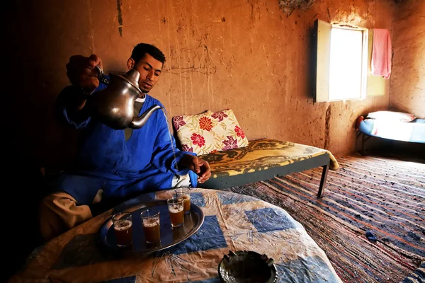 Berber room, Sahara Desert, Africa — Stock Photo, Image
