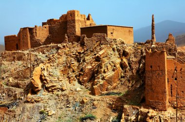 atlas Dağları, Afrika Fas kasbah