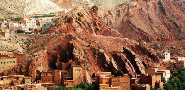 atlas Dağları, Afrika Fas kasbah