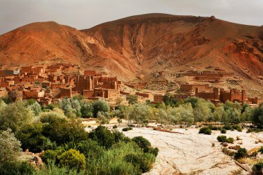 atlas Dağları, Afrika Fas kasbah
