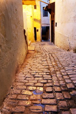 Street scene in Meknes, Morocco, Africa