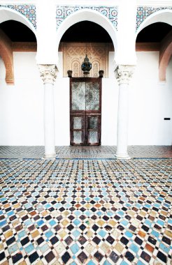 Fas mimarisinin dar el makhzen Müzesi'nde