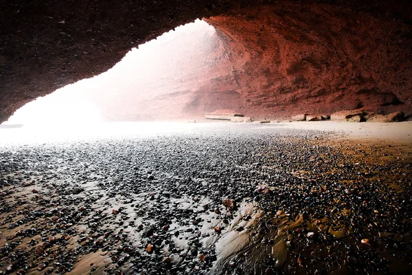 Legzira beach, Marocko, Afrika — Stockfoto