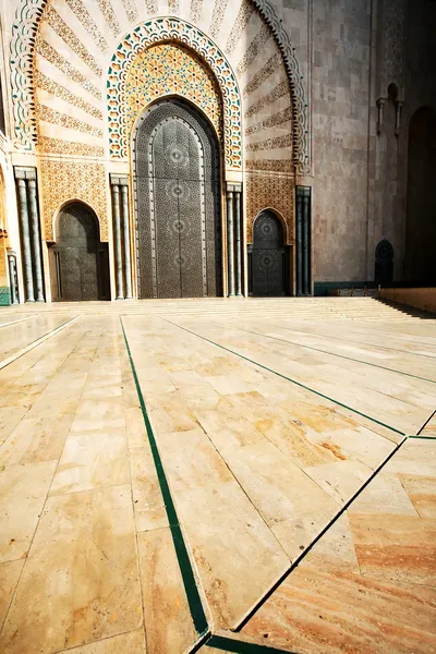 Hassan ii moskee, casablanca, Marokko, Afrika — Stockfoto
