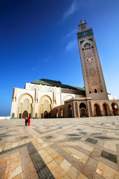 Мечеть Хасана II в Касабланці (Марокко). — стокове фото