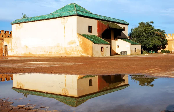 Arkitekturen av gamla medina fes el-bali, Marocko, Afrika — Stockfoto