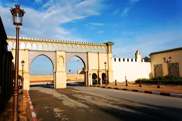 Architektura Medyna fes el bali, Maroko, Afryka — Zdjęcie stockowe