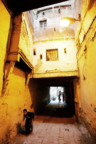 Scène de rue à Meknès, Maroc, Afrique — Photo