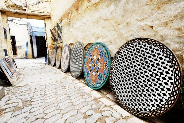 Architecture of Old Medina of Fes El Bali, Morocco, Africa — Stock Photo, Image