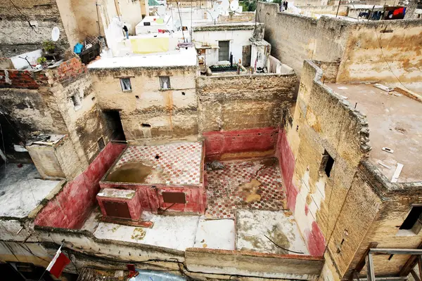 Arquitectura de la Antigua Medina de Fez El Bali, Marruecos, África — Foto de Stock