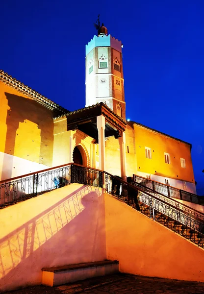 Oude moskee in chefchaouen, Marokko — Stockfoto