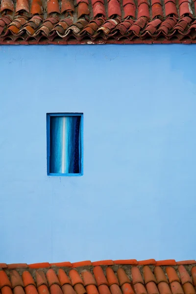 Architekturdetail in chefchaouen, Marokko, Afrika — Stockfoto