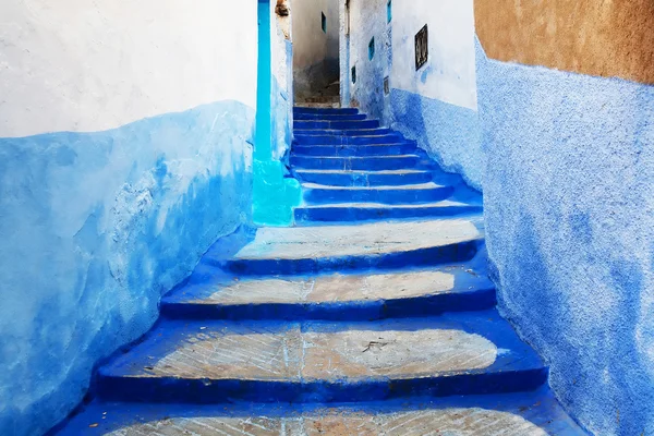 Detalle arquitectónico de Chefchaouen, Marruecos, África — Foto de Stock