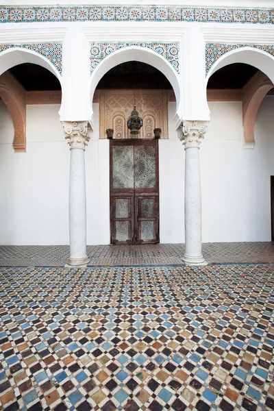 Fas mimarisinin dar el makhzen Müzesi'nde