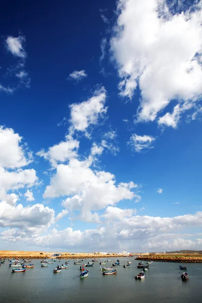 Přístav asilah, Maroko, Afrika — Stock fotografie