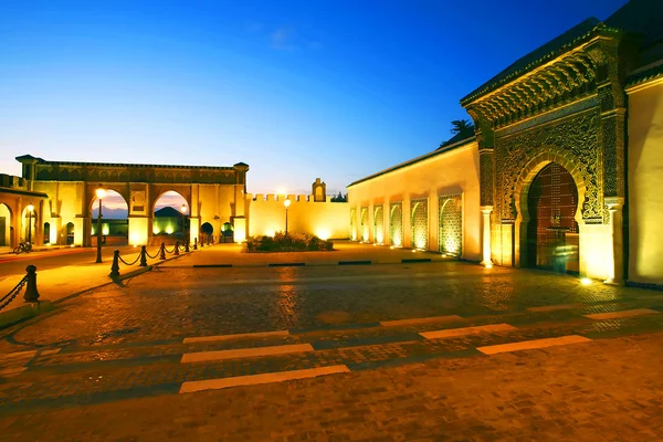 Moulay Ismail Mausoleo, Meknes, Marocco, Africa — Foto Stock