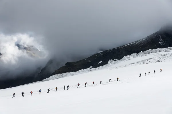 Gletscherexpedition — Stockfoto