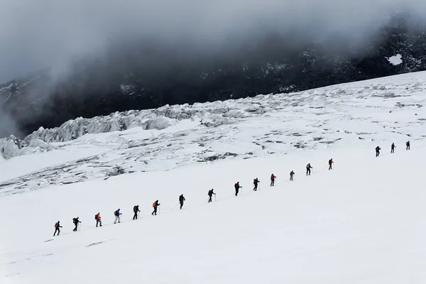 Glaciären expedition — Stockfoto