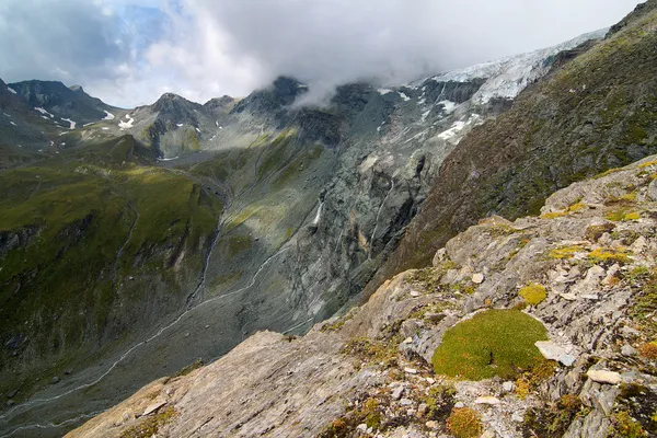 Teischnitz Buzulu, grossglockner, Avusturya, Avrupa — Stok fotoğraf