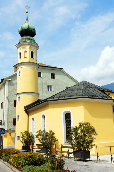 Kostel v lienz, Rakousko — Stock fotografie