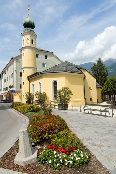 Templom, Lienz, Ausztria — Stock Fotó