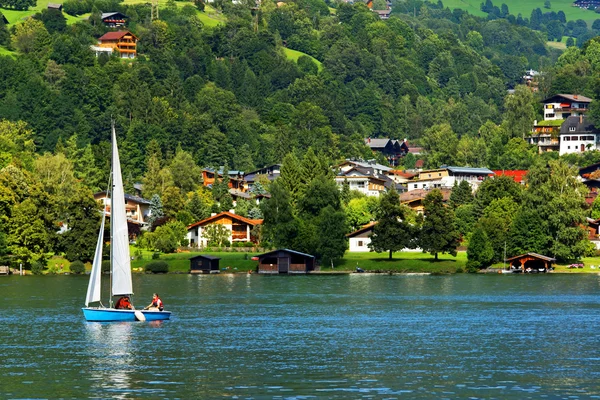 Zell am See, Itävalta — kuvapankkivalokuva