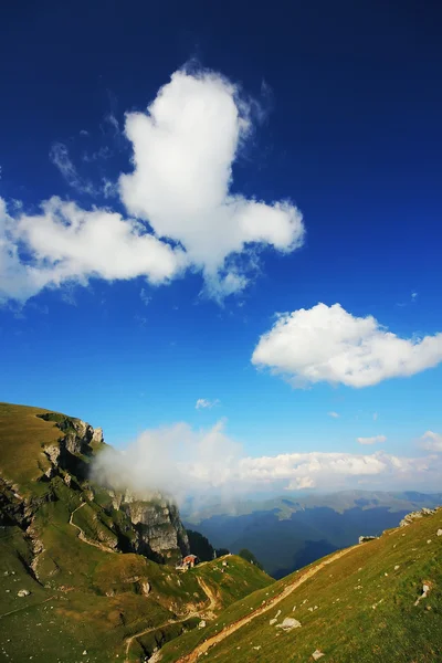 Alpine landscape in Bucegi Mountains, Romania, Europe — Stock Photo, Image