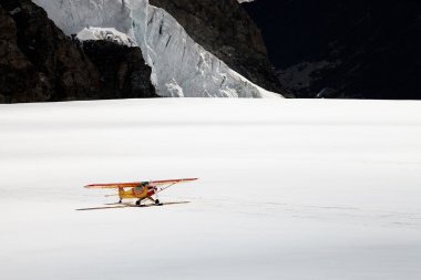 uçak aletsch Buzulu, nın oberland, İsviçre